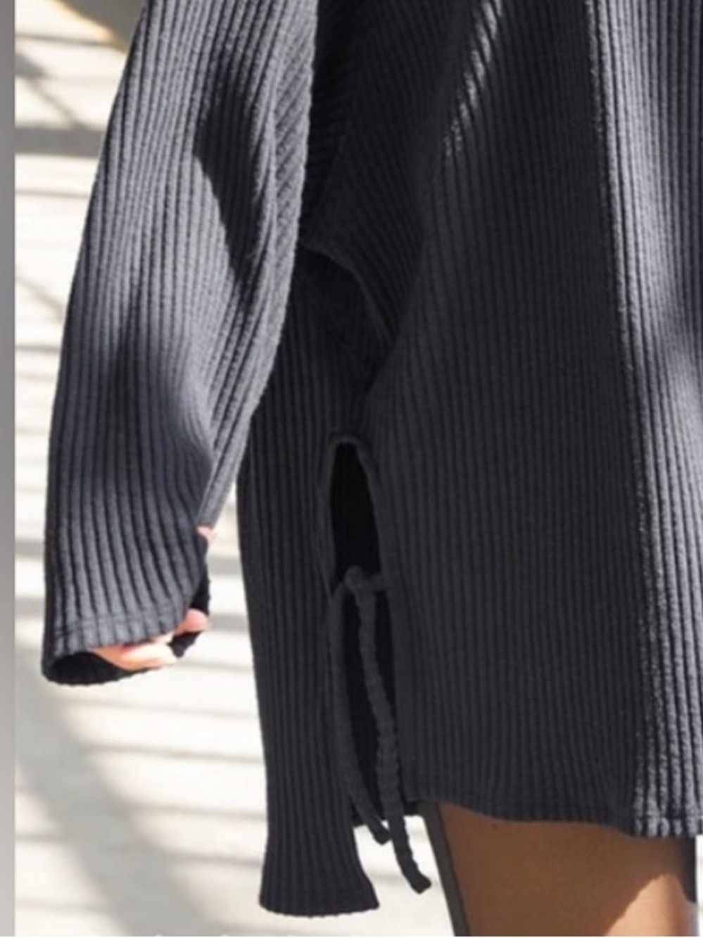 ♡ Joah Brown NWT Luxe Knit Turtleneck in Midnight SOLD OUT - Picture 3 of 9
